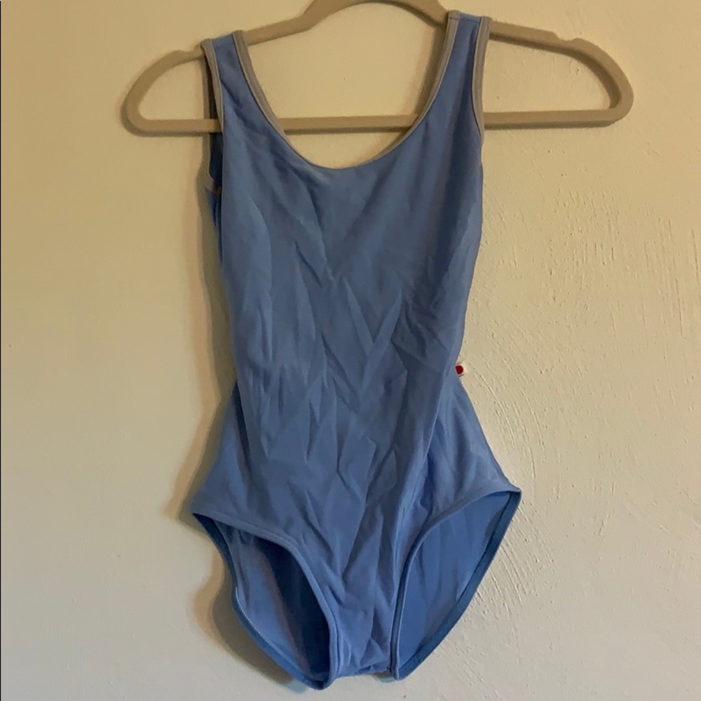 Light Blue with Silver Trim Veronique Yumiko
